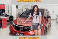 Informasi Gaji Sales Motor dan Mobil