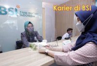 Karir sebagai pegawai di Bank Syariah Indonesia