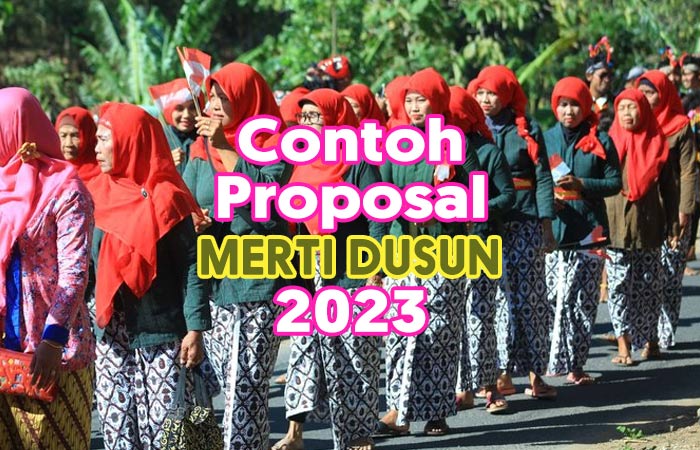 Contoh Proposal Merti Dusun Terbaru