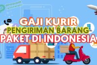 Gaji 10 Kurir Paket di Indonesia