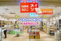 Daftar Gaji Katyawan Miniso terbaru