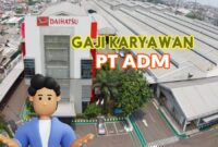 Gaji Karyawan PT ADM (Astra Daihatsu Motor) Terbaru