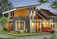 contoh atap rumah minimalis 3 trap dengan material baja ringan 3