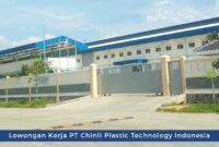 Gaji PT Chinli Plastic Technology Terbaru