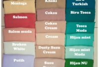 warna celana baggy khaki beige ukuran standart seri
