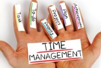 manajemen waktu produktif responsable bekerja strategi umana penting pentingnya diperhatikan