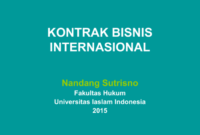 negosiasi kontrak bisnis internasional