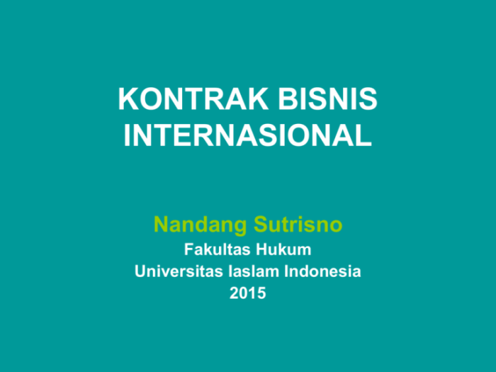 negosiasi kontrak bisnis internasional