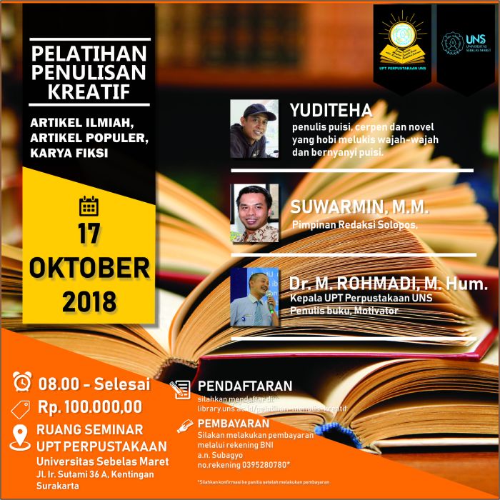 workshop penulisan kreatif intensif