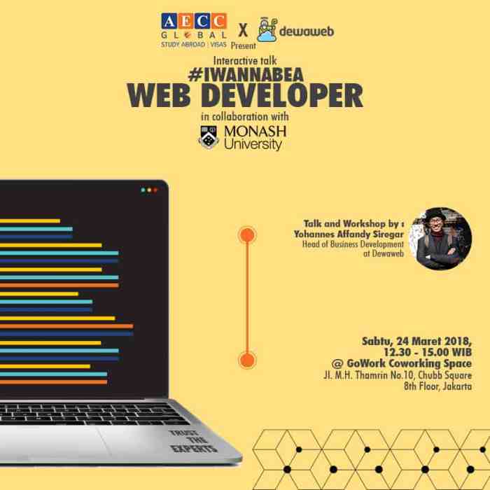 keuntungan syarat menjadi developer web independen terbaru