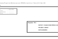 format penulisan alamat di lamaran terbaru