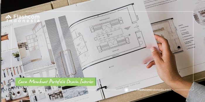 membuat portofolio desain interior terbaru