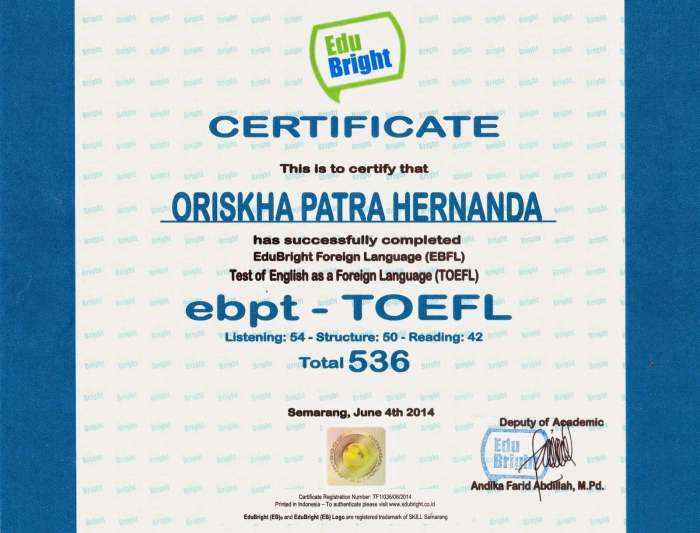 sertifikasi pengajar bahasa Inggris ESL