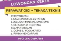 gaji perawat gigi di klinik