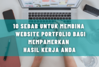 membuat portofolio sebagai web developer