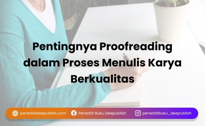 pentingnya proofreading lamaran