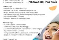 gaji perawat gigi di klinik