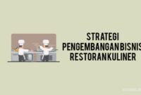 strategi bisnis restoran cepat saji