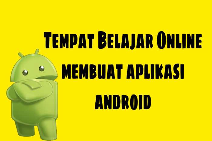 kursus online pengembangan aplikasi Android terbaru