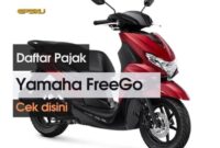 pajak motor Yamaha FreeGo