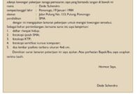 membangun narasi di surat lamaran terbaru