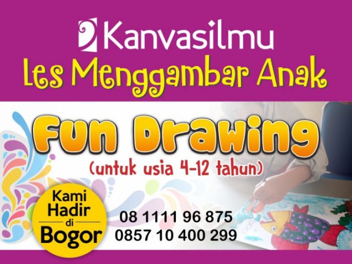 kursus menggambar anak-anak