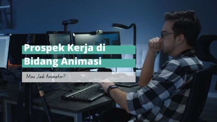 peluang kerja di bidang animasi