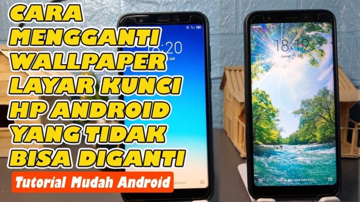 Kenapa wallpaper layar kunci tidak bisa diganti di hp vivo