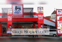 Gaji magang superindo