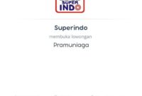 Gaji pramuniaga superindo