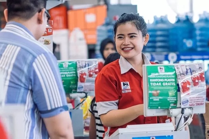 Gaji pelayan toko superindo