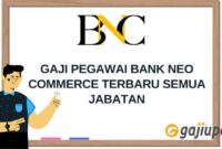 Gaji Karyawan Bank Neo Commerce