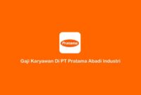 Gaji Karyawan PT Bintang Cahaya Abadi