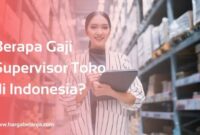 Gaji Karyawan Toko Sembako Bu Hartini
