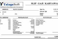 Gaji Karyawan Toko Sembako Bu Hartini
