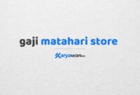 Gaji Karyawan Teknologi Store