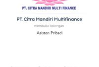 Gaji Karyawan CV Citra Mandiri