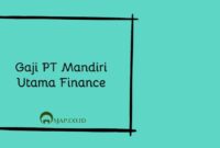 Gaji Karyawan PT Makmur Sukses Mandiri