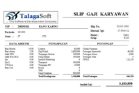 Gaji Karyawan Arjuna Computer