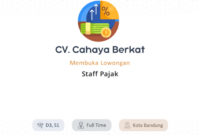 Gaji Karyawan CV Cahaya Teknik