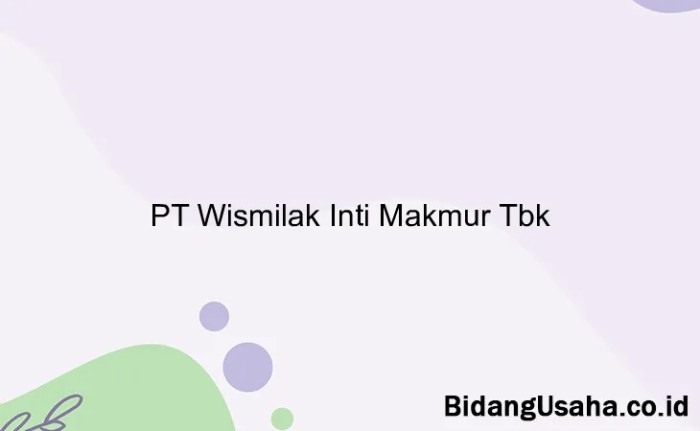 Gaji PT Wahana Inti Makmur Tbk