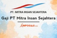 Gaji PT Mitindo Usaha Sejati