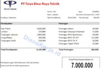 Gaji PT Taiyo Sinar Raya Teknik