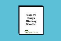 Gaji PT Sukasari Mitra Mandiri