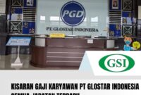 Gaji PT Golden Flower