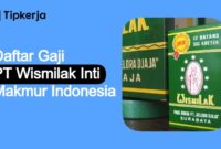 Gaji PT Binatama Adil Makmur