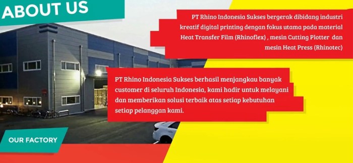 Rhino Indonesia mendukung siswa dan siswi SMK jadi pengusaha - ANTARA News Gaji PT Rhino Indonesia Sukses