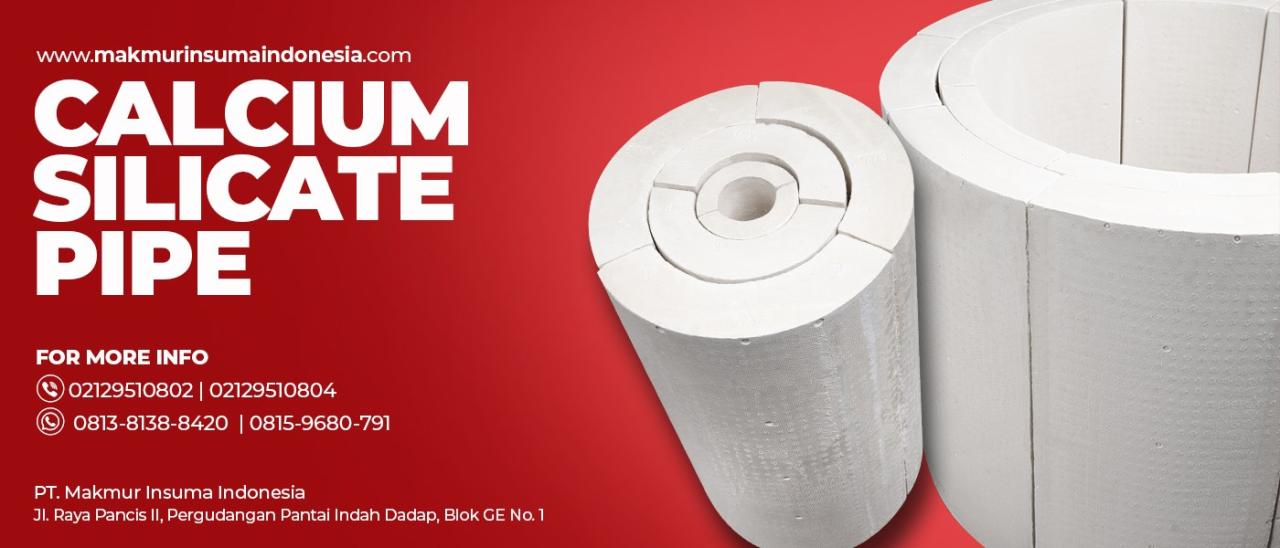 Isolasi Kalsium Silikat | PT. Makmur Insuma Indonesia Gaji PT Makmur Insuma Indonesia