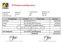 Gaji PT Intraparr Nusantara