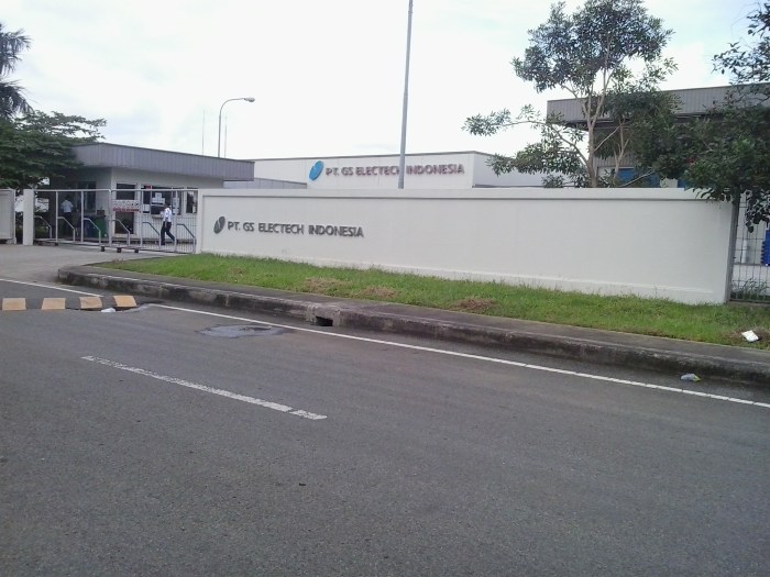 Gaji PT Gs Electech Indonesia